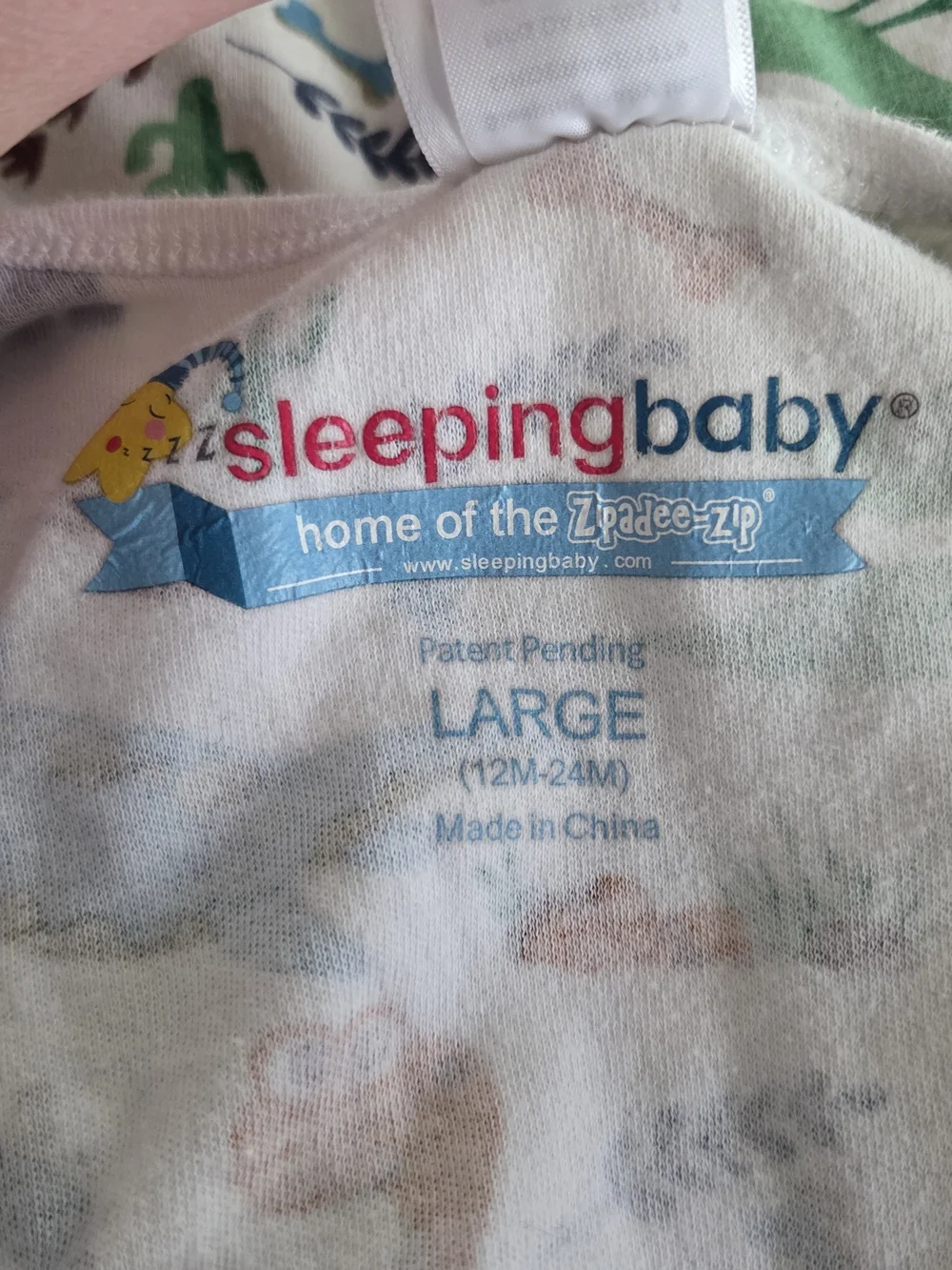 Zipadee Zip white sleep